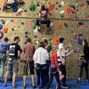 klettervergleich beim 30-jährigen Nestehen der Kletterwand der Ortsgruppe Dortmund-Kreuzviertel