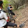Unterwegs im Bikepark