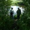Am Ufer der Nuthe auf dem Natura Trail, Potsdam Nuthe Ufer Natura Trail Potsdam